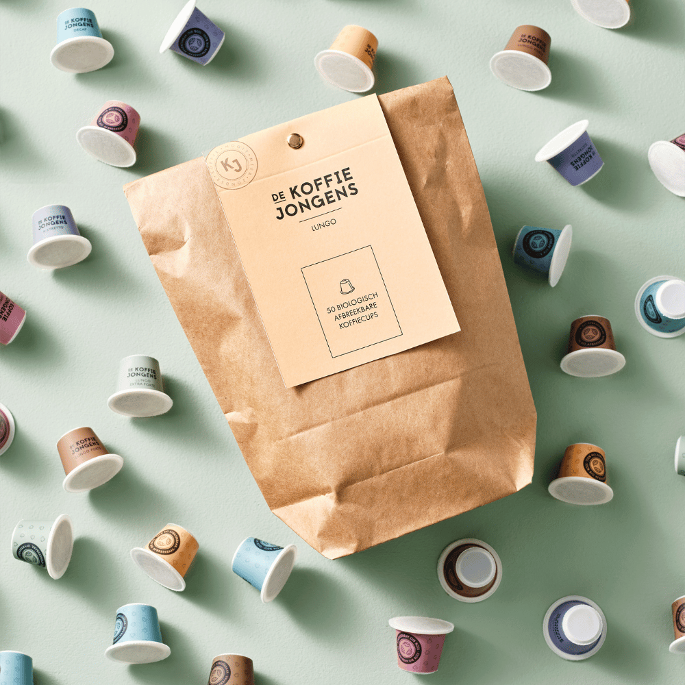De Koffiejongens - zakelijk koffiecups en koffiebonen bestellen - koffiecups grootverpakking