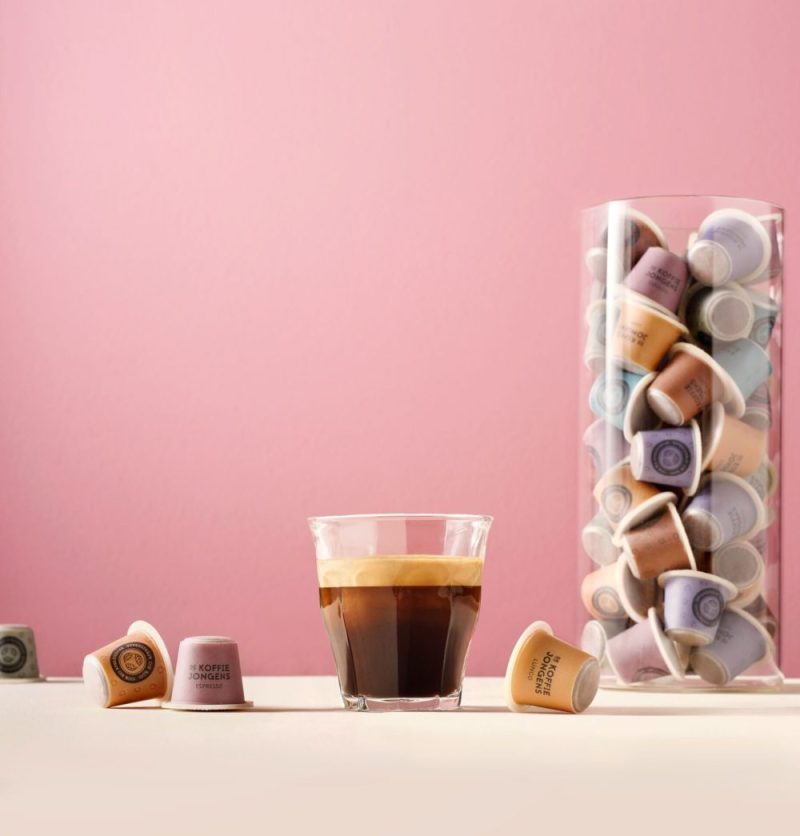 De Koffiejongens - espresso en koffiecups