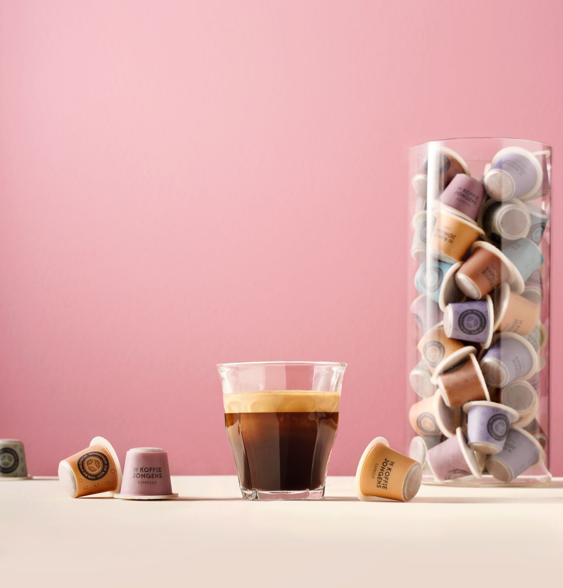 De Koffiejongens - espresso en koffiecups