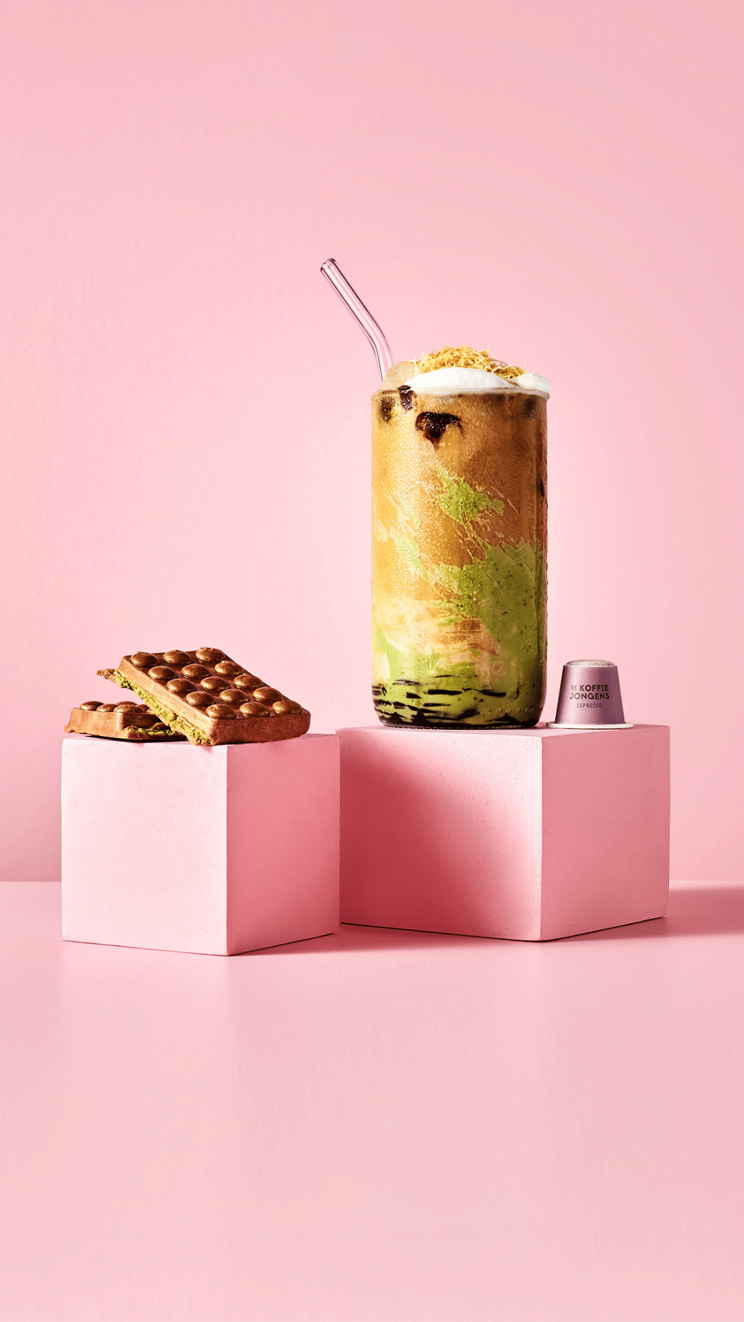 De Koffiejongens Pistache ijskoffie recept